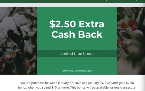 Topcashback | Get $2.50 Bonus When You Spend $10 (1/27 – 1/29)