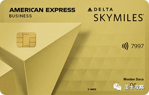 「75K开卡奖励】Amex Delta SkyMiles Gold商业信用卡