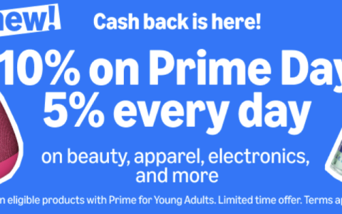 Amazon Young Prime青年会员福利解析【2025.7更新：全年5%额外返现】