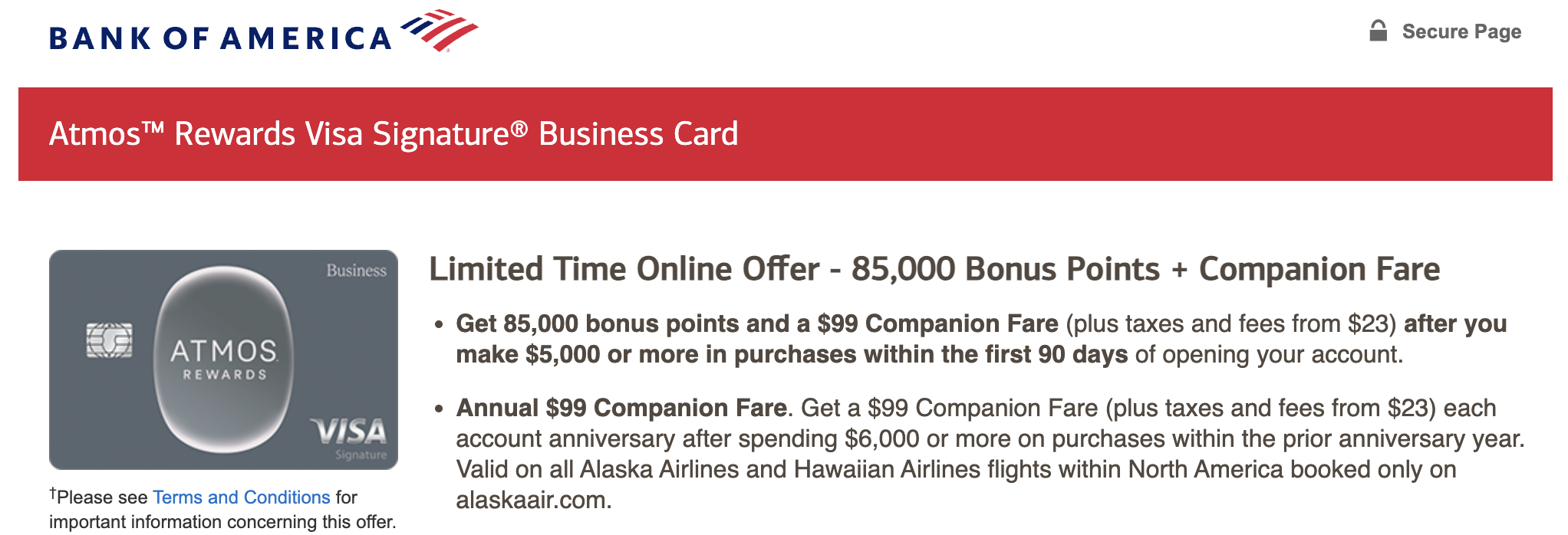 BofA Atmos Rewards 商业信用卡【2025.8更新：85K开卡奖励+伴飞票】 | 美国信用卡攻略