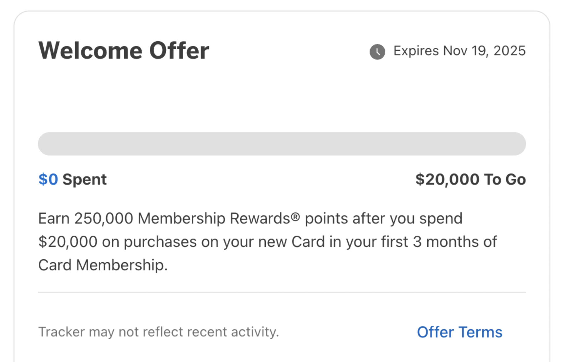 AMEX已增加开卡奖励追踪功能| 美国信用卡攻略