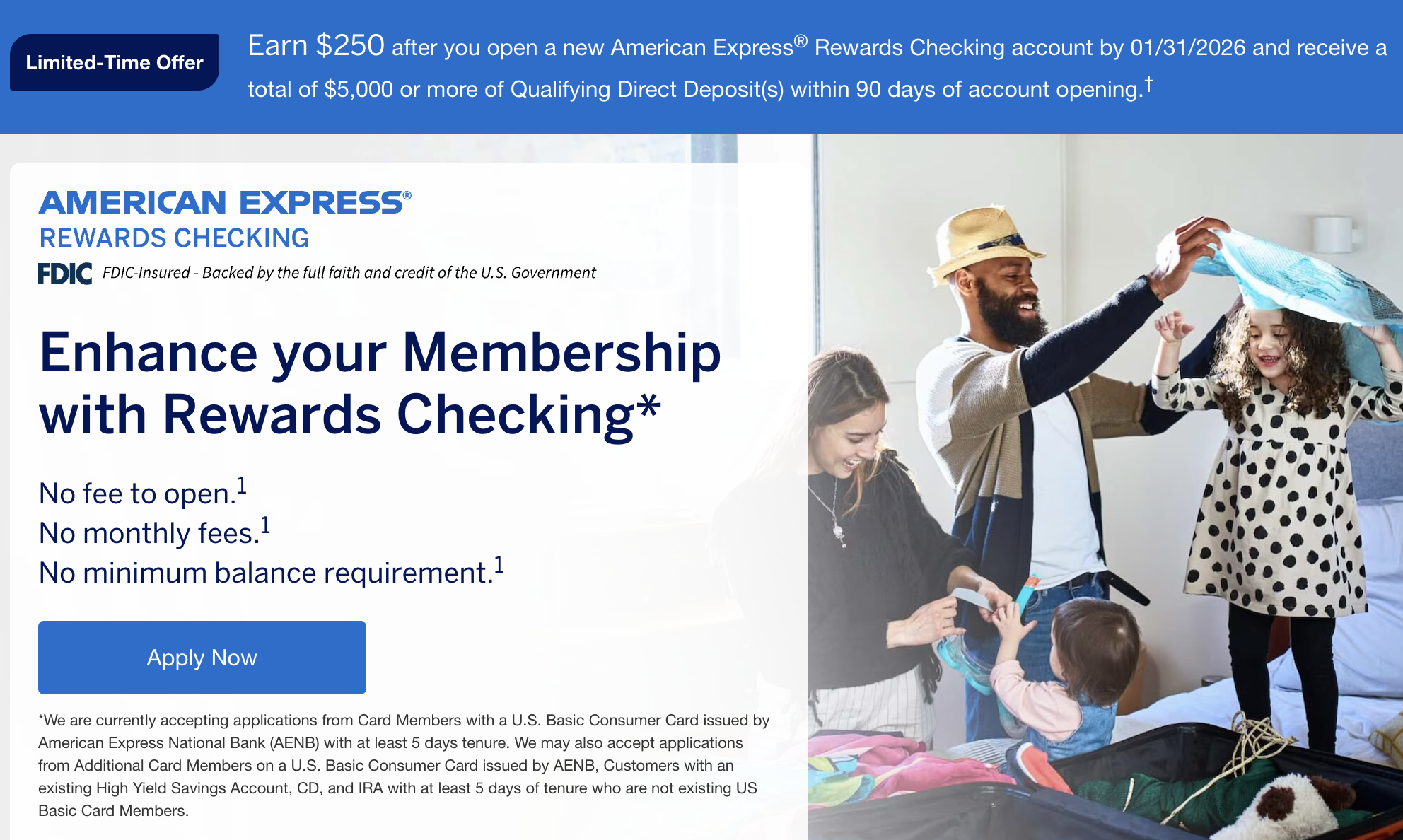 AmEx Rewards Checking 美国运通支票账户【2025.12更新：Wise Fake DD大法依然有效；$250开户奖励】 |  美国信用卡攻略